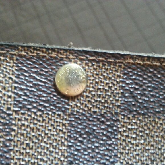 Vintage LV Louis Vuitton Damier Ebeine Key Holder Case  Unisex Men's Women's - Picture 16 of 16